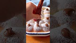 Mini Chocolate-Filled Sufganiyot #easyrecipe #foodie