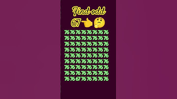 find odd number #facts #quiz #puzzle #public #challenge #gaming #maths #illusion#gk