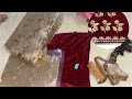 मेने पहली बार velver ke fabric पर लगायी ये Self adhesive gota pattiborder sheets / Gota patti border