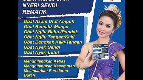 FORSENDI obat asam urat rematik nyeri sendi pegal linu paling ampuh
