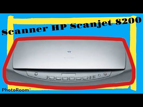 Scanner HP Scanjet 8200 test