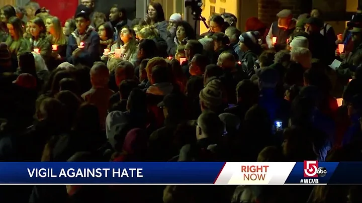 Vigil held after more racist graffiti found at Reading school