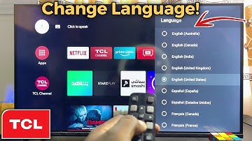 TCL Smart TV: How to Change Language (Stuck in Another Language?)