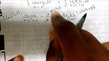 Integration By Partial Fraction Quadratic and Linear Factors (Part 3 of 3)