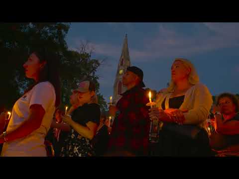 Hundreds Gather To Remember Charlie Kirk In Goshen