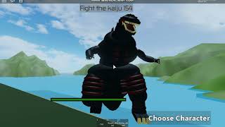 Playing as Kaiju's in Kaiju Attack Simulator...