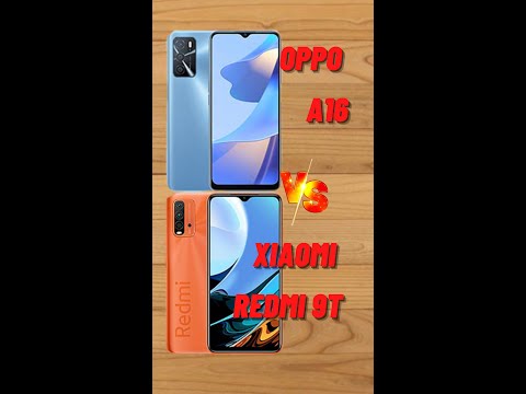 Oppo A16 vs Xiaomi Redmi 9T