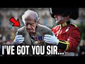 Royal Guard Sees a Veteran Struggling to Stand—And Helps Him Stand Tall Once Again