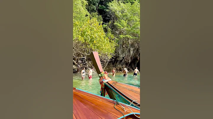 MONKEY BEACH 🐒🙉 #shorts #travel #vacation #explore #beach #thailand