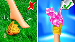 Doll's Gadgets Vs Crafts || Best Ever Barbie Makeover Ideas! Barbie TikTok DIY Ideas by Zoom GO!
