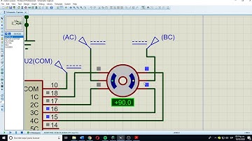 Control de un motor mono-polo pic 16f886, PIC C compiler, Proteus