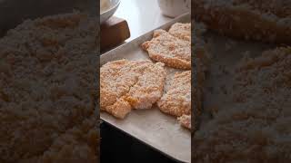 Chicken Schnitzel with Garlic Butter
