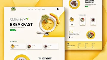 🔥Modern Animated Restaurant Website using ReactJS + Tailwind + Framer-Motion | Food website design