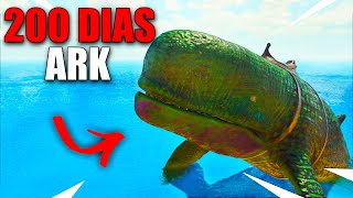 ¡TAMEO al NUEVO LEVIATHAN en ARK HARDCORE! 200 Días en ARK Survival Ascended