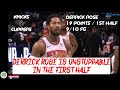 DERRICK ROSE CANNOT BE STOPPED IN THE FIRST HALF | KNICKS@CLIPPERS |May 9, 2021
