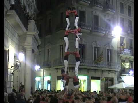 Castellers de Barcelona: 2d7 Reus 29/10/2011