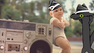 Toothless Dancing To Driftveil City & Baby Dance - Coffin Dance Meme (Parody)