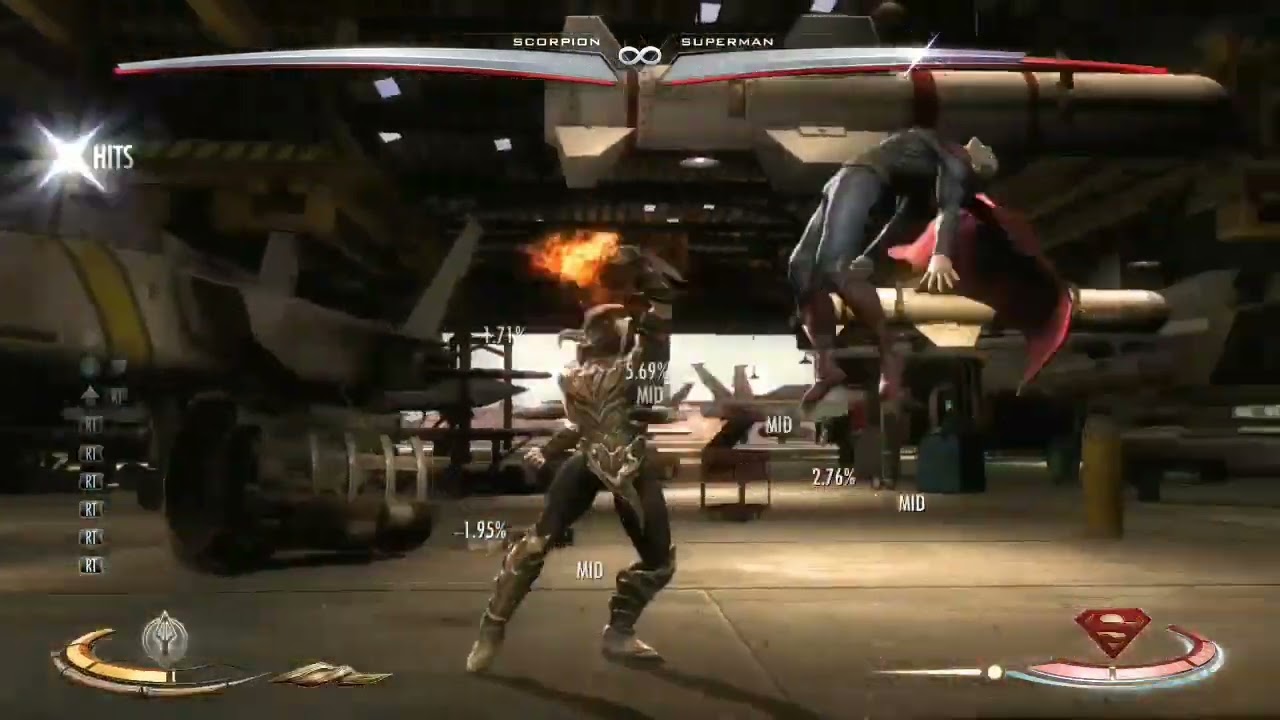 Injustice: Gods Among Us Scorpion Combo Video