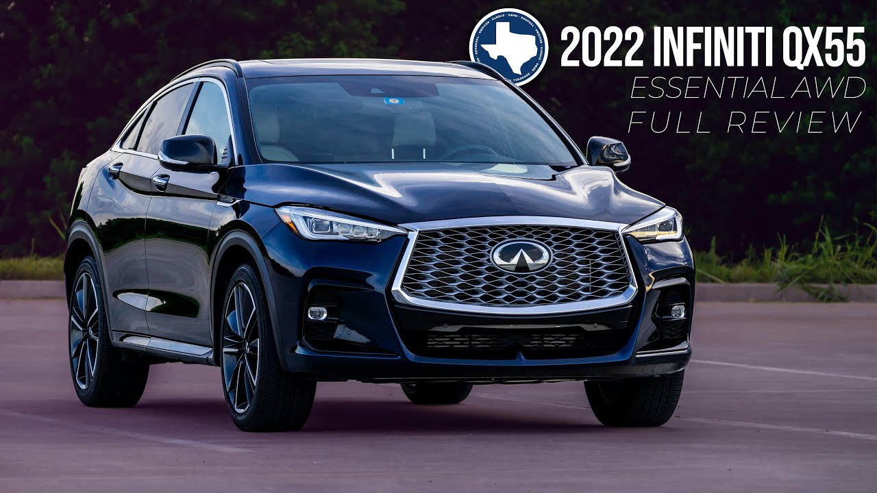 2022 Infiniti QX55 Essential AWD Full Review YouTube