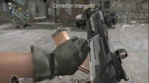 Call of Duty 4:: Funny Clip:: Lag Fest
