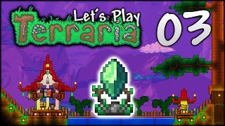 Japanese Terraria Town! | Let’s Play Terraria 1.4.3 Ep.3