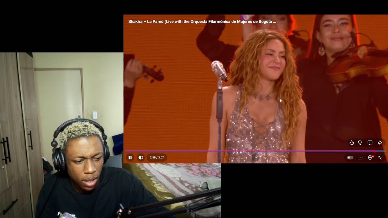 Perxy Reacts To Shakira – La Pared Live with the Orquesta Filarmónica de Mujeres de Bogotá