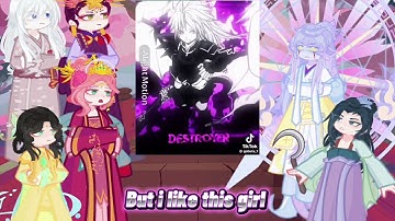 Fandoms react to milim nava | rimuru tempest | slime | Gojo | Gacha Life 2
