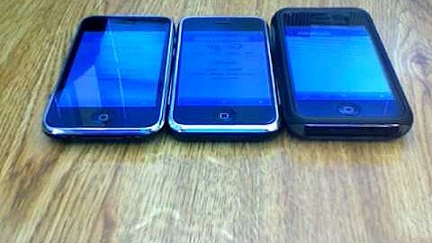 iphone 3 vs iphone edge vs iphone over wifi