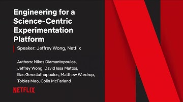 Engineering for a Science-Centric Experimentation Platform