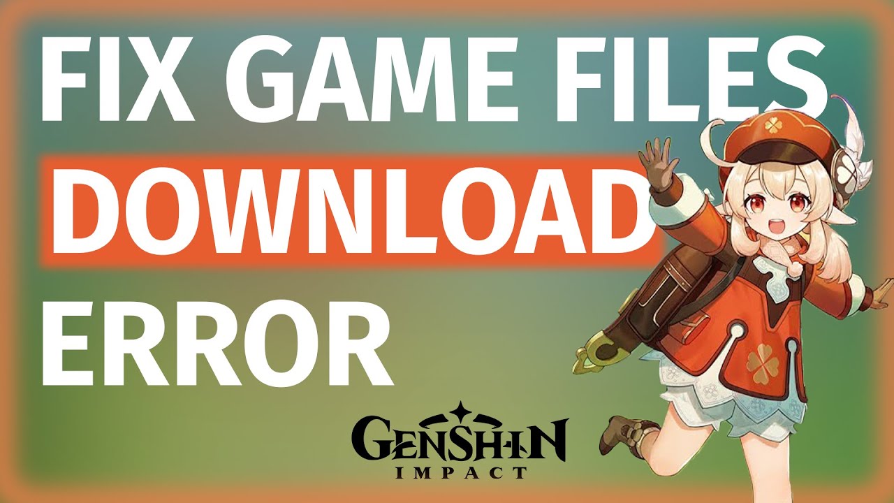 How to Fix GAME FILES DOWNLOAD ERROR