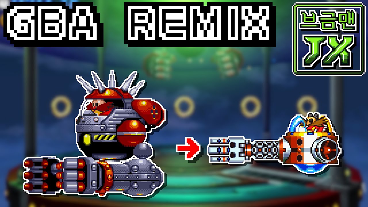 [GBA Remix]VS Big Arm - Sonic Generations 3DS【Sonic Advance Style】