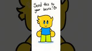 Send This To Your Bestie! ❤️ #roblox #sendthistoyourbestie #shorts