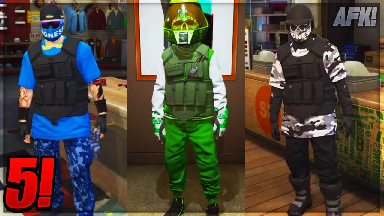 TOP 5 MODDED OUTFIT ! DIRECTOR MOD GLITCH + MERGE GTA 5 ONLINE - YouTube