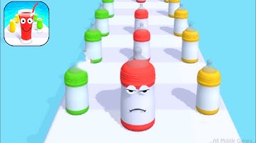 Juice Run 🏃‍♀️🔥 All Level Gameplay Walkthrough (Andriod/IOS) Level 51-55