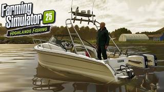 Fishing On Land & At Sea! (Fishing Explained) | Highlands Fishing Expansion DLC FS25
