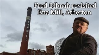 Fred Dibnah 'Laddering a chimney' revisited Ena Mill, Atherton