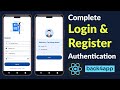 How to do Login and Register in React Native || Sign up and Sign in In React Native using back4app