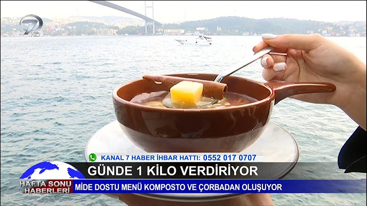 Günde 1 Kilo Verdiren Çorba Tarifi!