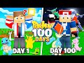 I SPENT 100 DAYS IN MINECRAFT PIXELMON! (Pokemon Minecraft Mod)