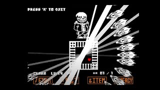 The Easiest And Hardest Sans Fangame.