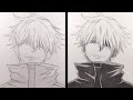 How to Draw GOJO SATORU - Jujutsu Kaisen