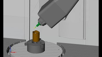 DMF 180 DMG Heidenhain iTNC530 POSTPROCESSOR with MachSim