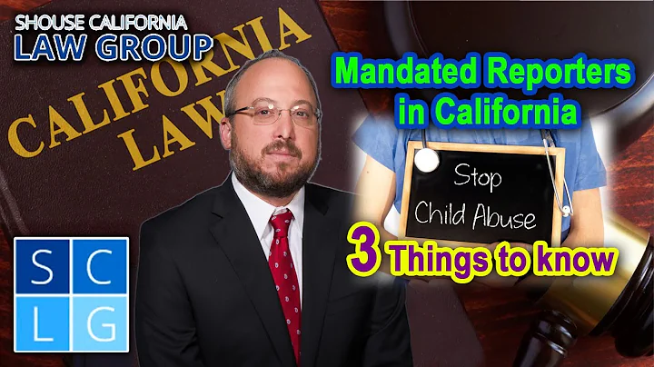 Who are required "Mandatory Reporters" in California?