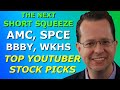 AMC, SPCE, BBBY, WKHS - Top YouTuber Stock Picks for Wednesday, January 27, 2021
