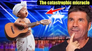 The strong golden talent gets the golden buzzer on America's Got Talent 2024