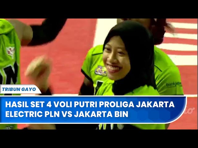 Hasil Voli Putri Jakarta BIN Menang Atas Jakarta Electric PLN 3-1 di Proliga 2024 class=