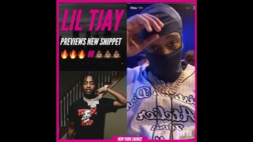 Lil Tjay previews new snippet‼️