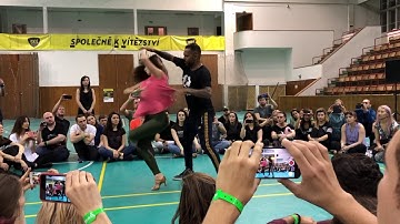 Alex & Mathilde | Zouk Workshop Demo #1 | Prague Zouk Congress 2019