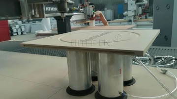 ATC CNC Router with horizontal spindle for slotting and drilling