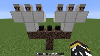 what if you create a TRIPLE ENDER GOLEM in MINECRAFT